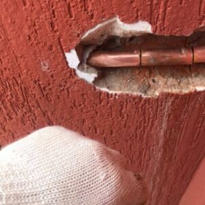 Vazamento Cano de Cobre